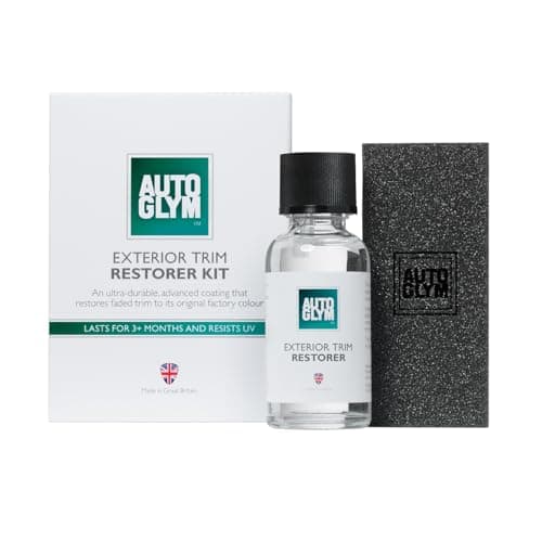 Image of Autoglym Exterior Trim Restorer Kit – Revitalises Tired, Faded & Discoloured Car Trim, Bumpers & External Plastic, Easy‑Apply Restorer Kit with Applicator, 30ml