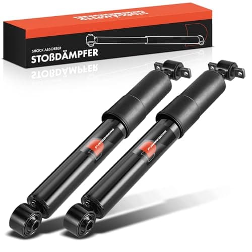 Image of Frankberg 2x Shock Absorber Strut Rear Left Right 444mm Gas pressure Compatible with X-Type X400 X-Type Estate X400 Replace# 311547,311548