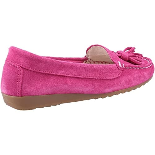 Image of Riva Womens Aldons Moccasin with Snafles Fuchsia Size UK 7 EU 40