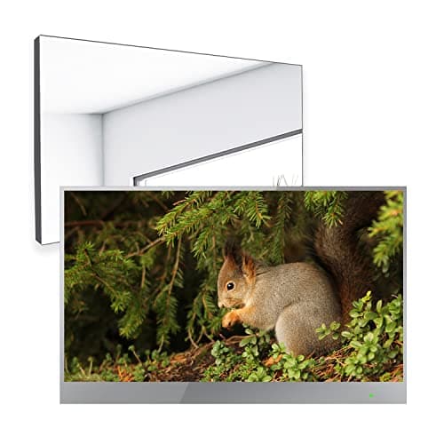 Image of Soulaca 22 inch Smart LED Mirror TV for Bathroom, webOS 1080P Waterpoof with Wi-Fi and Bluetooth,Built-in Alexa,Integrated with Speaker, 2026 Model