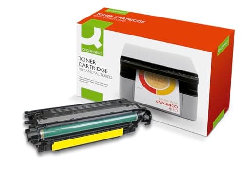 Image of Q-Connect Compatible Solution HP 648A Laserjet Toner Cartridge Yellow CE262A-COMP