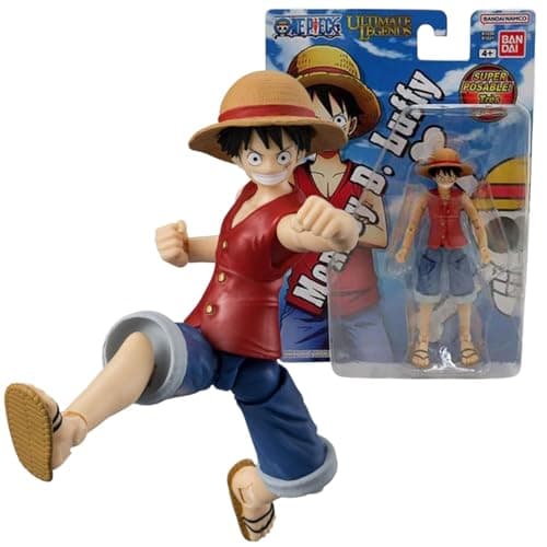 Image of BANDAI Ultimate Legends Luffy Action Figure - 12.5cm Luffy Anime Figure With 27 Points Of Articulation And Accessories - Gift Collectable One Piece Anime And Manga Merch Figures