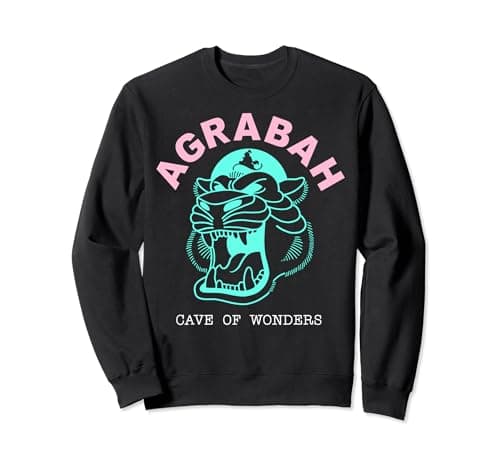 Image of Disney Aladdin Agrabah Tiger Cave Of Wonders Sweatshirt