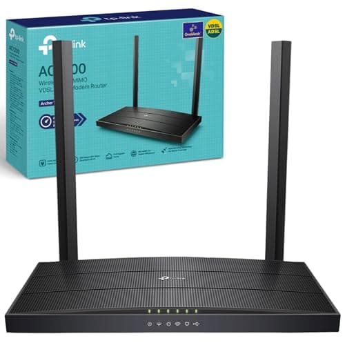Image of TP-Link Archer VR400 AC1200 Wireless Modem Router, VDSL ADSL Wifi Router, Mesh Wifi Booster, Dual Band Internet Booster, Full Gigabit Ethernet Ports Mesh Routers, Plug and Play, Gaming Xbox PS4 Steam