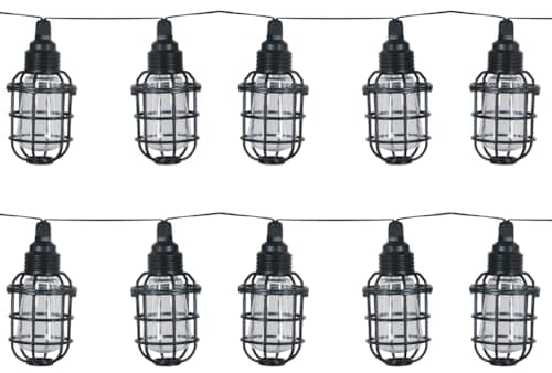 Image of Luxform Solar String Light with 10 LEDs - Ideal for Your Gazebo, Marquee, Patio, Bar, Porch, Pergola and Arch Way