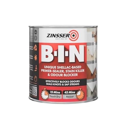 Image of Zinsser BIN Primer-Sealer & Stain Killer 1 Litre