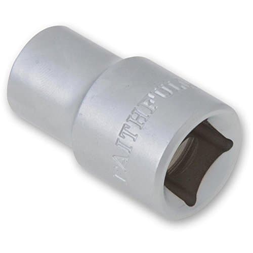 Image of Faithfull SOC1224 24mm Hexagon Socket Chrome Vanadium 1/2-inch Drive