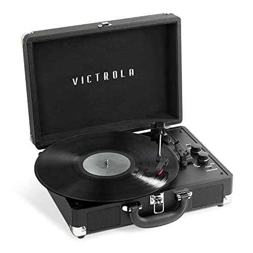 Image of Victrola Journey+ Bluetooth Suitcase Record Player with Three-Speed Turntable