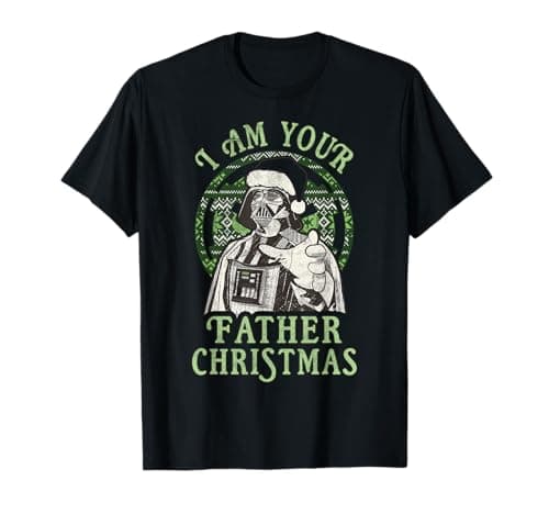 Image of Star Wars Darth Vader I Am Your Father Christmas T-Shirt