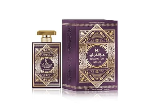 Image of AL WATANIAH Rose Mystery Intense - Luxury Perfume for Women, Eau de Parfum 100ml, Floral and Mysterious Fragrance
