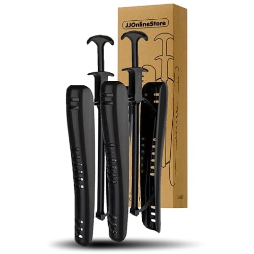 Image of JJOnlineStore - 2 Pcs Boot Holders for Knee High Boots | Extra Long Automatic Black Boot Tree | Boot Shapers Knee High | Boot Inserts To Keep Shape for Lady Women Men Shoes (1 pair, 12.5")