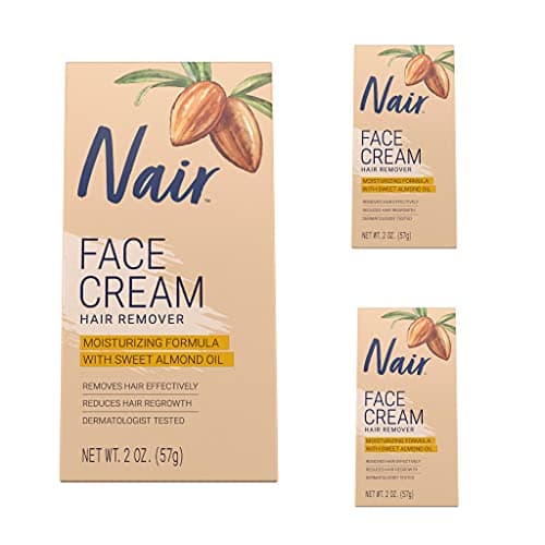 Image of Moisturizing Face Cream For Upper Lip Chin And Fac Nair 2 oz, Pack of 3