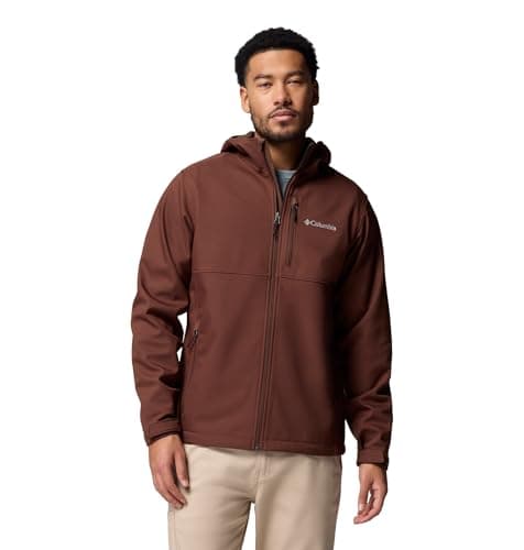 Image of Columbia Men's Ascender 2 Hooded Softshell Jacket, Softshell Jacket, Tobacco, Large