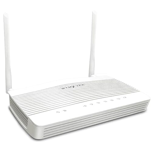 Image of DrayTek Vigor 2767ax AX3000 Wi‑Fi 6 Dual‑Band Ethernet Router with Built-in VDSL/ADSL Modem, 2.5GbE WAN/LAN, 4x Gigabit LAN, Dual-WAN Failover, VPN (IPsec/SSL/OpenVPN)