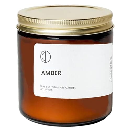 Image of OCTŌ Amber | Scented Candle. Made with Essential Oils and Soy Wax. 400ml