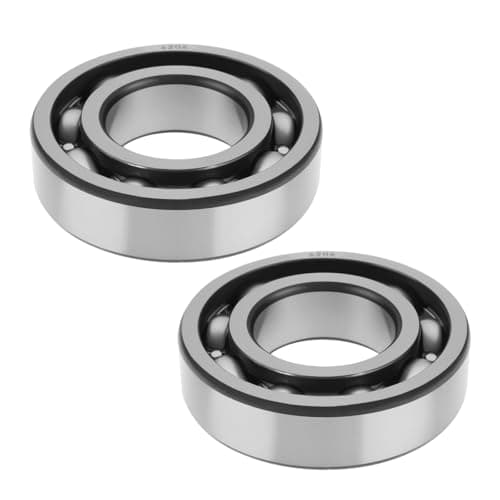 Image of The Lord of the Tools 2pcs 6206-C3 Deep Groove Ball Bearing Suitable for Various Shaft Diameters Mounting Configurations and Machine Types (30x62x16mm)