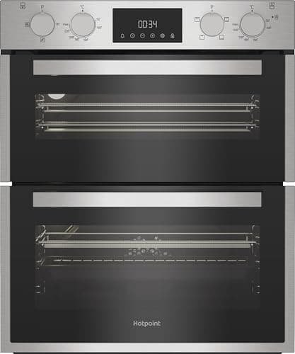 Image of Hotpoint Built Under Electric Double Oven - Stainless Steel - A Rated