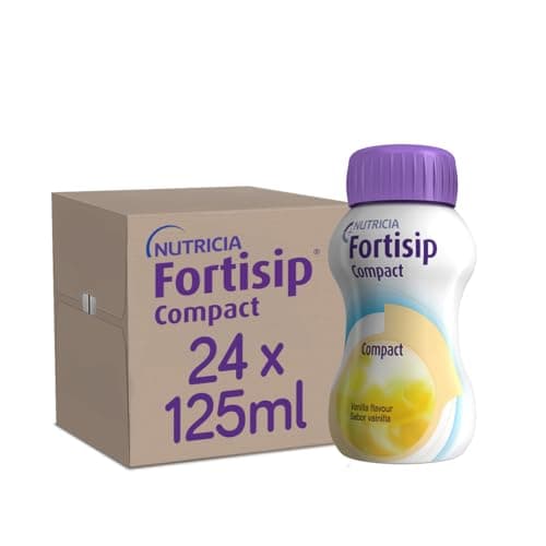 Image of FORTISIP COMPACT LIQUID VANILLA 125ml BTL x24