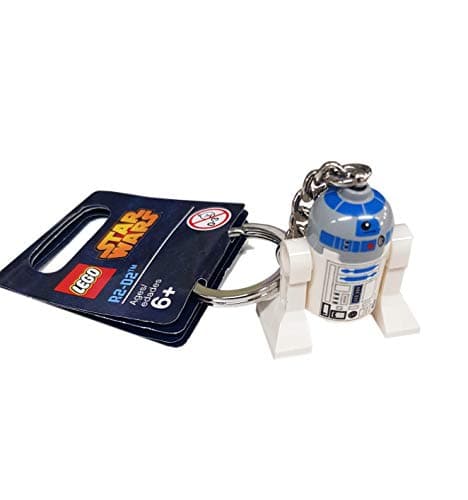 Image of LEGO Star Wars: R2-D2 with Light Gray Head Keychain