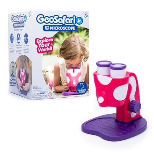 Image of Learning Resources GeoSafari Jr My First Microscope Pink