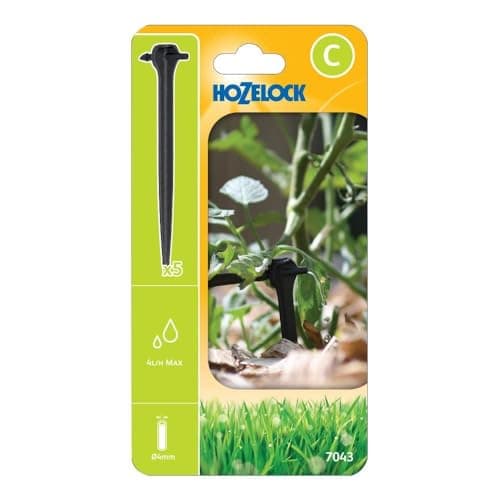 Image of Hozelock Asta End-of-Line Pressure Compensating Dripper Spikes (5 pack)