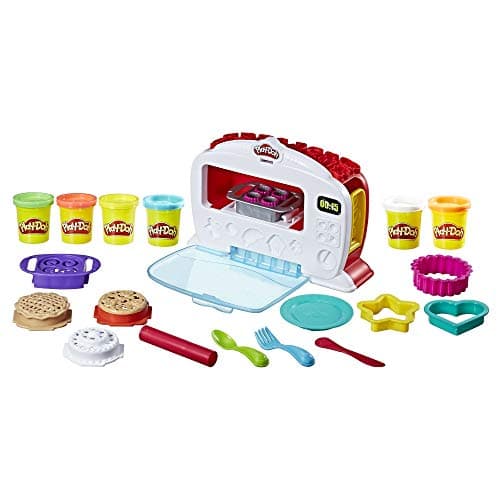 Image of Play-Doh Kitchen Creations Magical Oven Play Food Set for Kids 3 Years and Up with Lights, Sounds, and 6 Colors