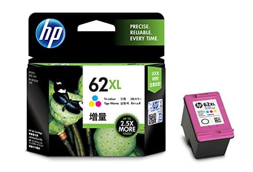 Image of HP 62XL High Yield Tri-colour Original Ink Cartridge Page Yield 415 (P/N C2P07AE)