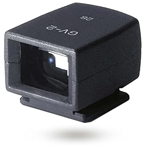 Image of Pentax Ricoh External Viewfinder GV-2 Used on GRD IV Hot Shoe, Black
