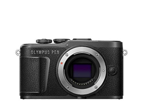 Image of Olympus PEN E-PL10 Micro Four Thirds System Camera, 16 Megapixel, Body Image Stabilization, Swivel Monitor, 4K Video, Wi-Fi, 16 Art Filters, Touch AF Shutter Trigger, 9 Advanced Photo Modes - Black
