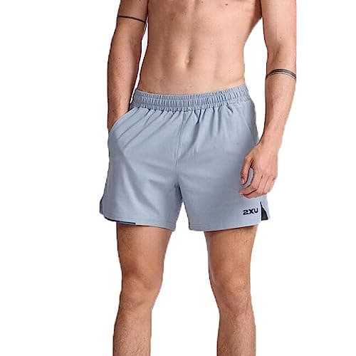Image of 2XU Aero 5" Run Shorts, Weathervane/Black Reflective, Medium