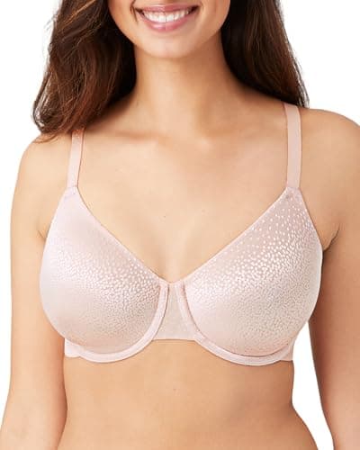 Image of Wacoal Women's Back Appeal Underwire Bra Full Coverage, Rose Dust, 36C