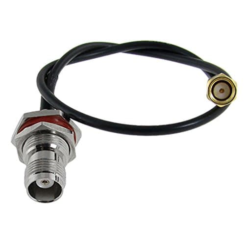 Image of sourcing map SMA Male to TNC Female Nut Bulkhead Adapter Antenna Cable 13"