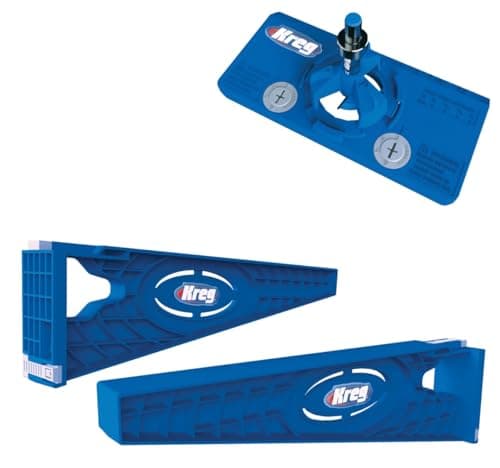 Image of Kreg Tool Company - Drawer Slide Jig with Cabinet Hardware Jig and Concealed Hinge Jig - KHI-Slide, KHI-Pull, KHI-Hinge