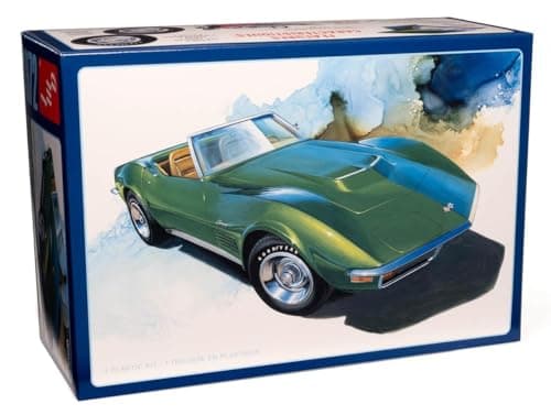 Image of AMT 1972 Chevy Corvette Roadster 1:25 Scale Model Kit