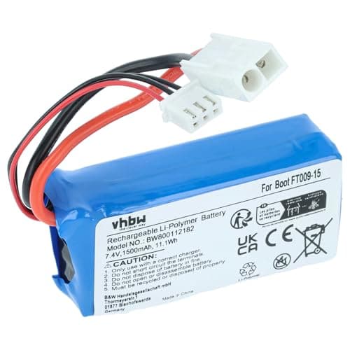 Image of vhbw Battery Replacement for Revell 44140 for Model Making Device (1500mAh, 7.4 V, Li-polymer, Mini JST-Plug)
