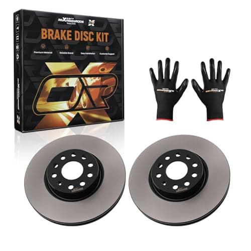 Image of maXpeedingrods 2x Brake Discs Ø265.8mm for DS Berlingo C2 C3 C4 C5 206 207 208 2008 Brake Disc Set 4246W1 4246W7