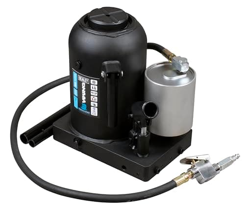 Image of Sealey 50 Tonne Bottle Jack Manual/Air Hydraulic - AM50S