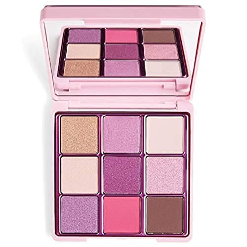 Image of Revolution Beauty London, Glitter, Eye Shadow Palette, One True Love, 9 Shades, 13.5g