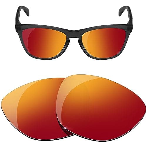Image of HiCycle2 Sunglasses Lenses Replacement for Oakley Frogskins OO9013 - Multiple Options(red)