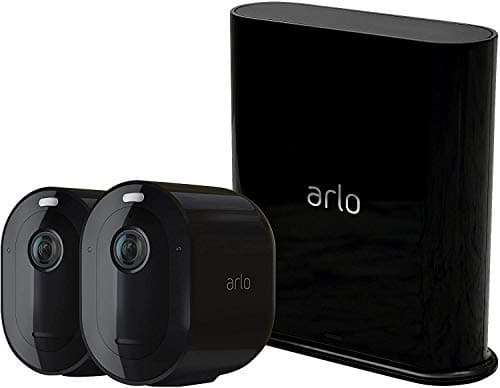 Image of Arlo Pro3 Wireless Home Security Camera System CCTV, WiFi, 6-Month Battery Life, Colour Night Vision, Indoor or Outdoor, 2K HDR, 2-Way Audio, Spotlight, 160° View, Alarm, 2 Camera Kit, VMS4240B