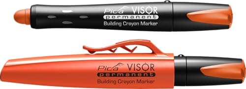 Image of Pica Visor Permanent Refillable Longlife Industrial Marker Fluo-Orange 990/054