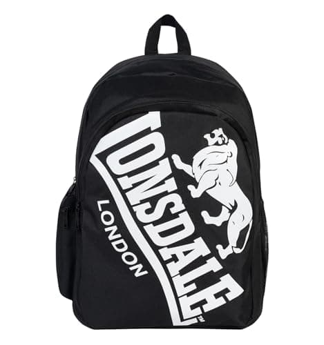 Image of Lonsdale ASTBURY Backpack, black / white, One Size