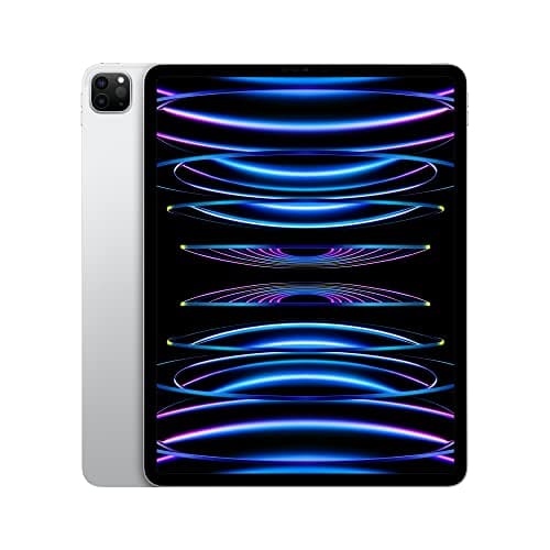 Image of Apple 2022 12.9" iPad Pro (Wi-Fi + Cellular, 2TB) - Silver (6th Generation) (Renewed)