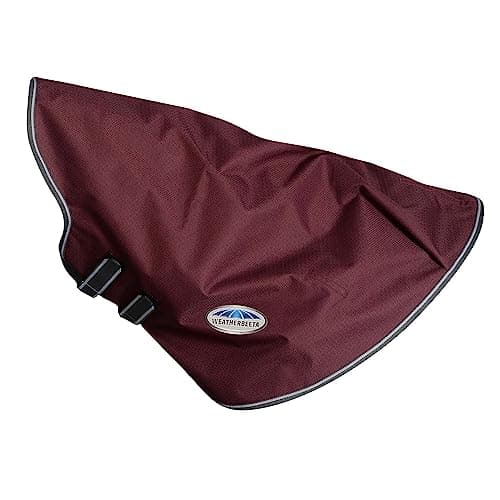 Image of WeatherBeeta ComFiTec Plus Dynamic II Neck Rug Medium/Lite, Maroon/Grey/White, Small