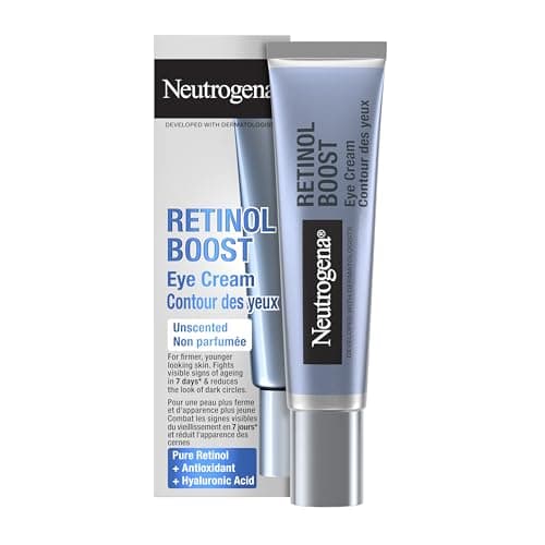Image of Neutrogena Retinol Boost Eye Cream (1x 15ml), Fragrance-Free Eye Cream for Ageing Skin, Under-Eye Treatment with Retinol for Fresher, Younger-Looking Skin