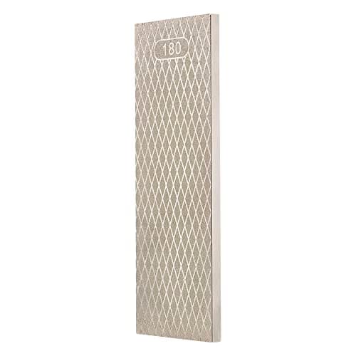 Image of Trend 8-Inch Diamond Sharpening & Flattening Stone, Double-Sided 180/600 Grit Bench Stone with Pouch, Cleaning Block & Non-Slip Mat, DWS/CP8/FX