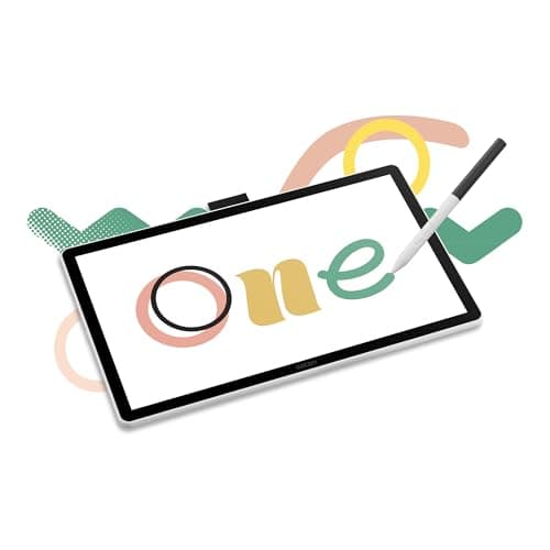 Image of Wacom One 14 Pen Display Tablet with Standard Pen – 14.0” Full HD Drawing Tablet with Battery-Free Stylus, Anti-Glare Screen, and Software Bundle – Compatible with Windows, macOS & ChromeOS
