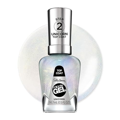 Image of Sally Hansen Miracle Gel Nail Polish, Unicorn Top Coat, 0.5 fl oz