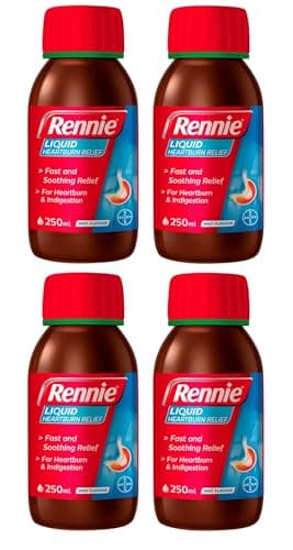 Image of Rennie Liquid Heartburn Relief - 4 Packs of 250ml