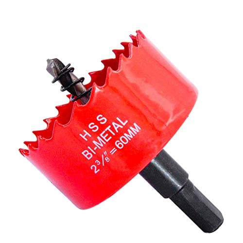 Image of 60mm Hole Saw LAIWEI Hole Cutter,For Drilling Wood, Aluminum Profiles,PVC and Other Materials(2-3/8"(60mm))…
